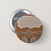Badge Rond 5 Cm Avant d'hélicoptère (Devant & derrière)