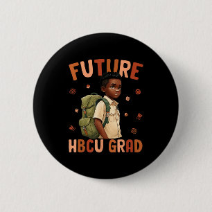Badge Rond 5 Cm Avenir des enfants Hbcu Grad Histoire noire