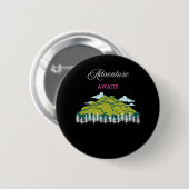 Badge Rond 5 Cm Aventure Attend (Devant & derrière)