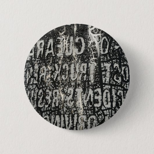 Badge Rond 5 Cm Avertissement (Devant)