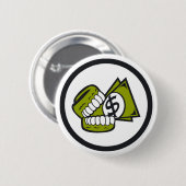 Badge Rond 5 Cm Avidité (Devant & derrière)