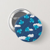 Badge Rond 5 Cm Avions (Devant & derrière)