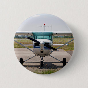 Badge Rond 5 Cm Avions légers de Cessna