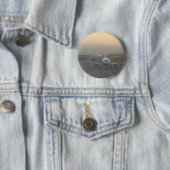 Badge Rond 5 Cm Avions sur une piste (En situation)