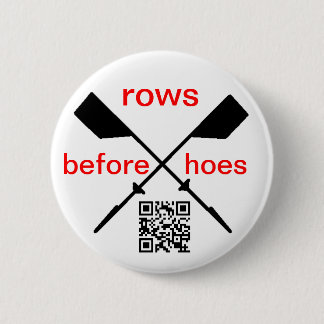 Badge Rond 5 Cm Aviron
