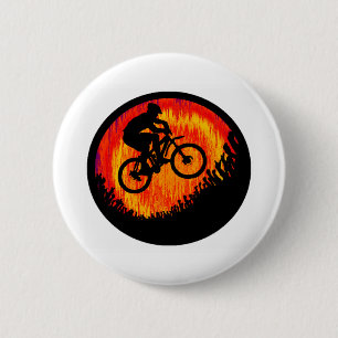 Badge Rond 5 Cm Avis d'âmes de vélo