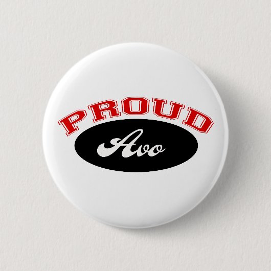 Badge Rond 5 Cm Avo fier (Devant)