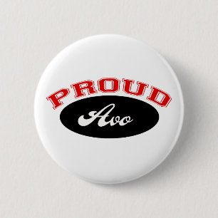 Badge Rond 5 Cm Avo fier