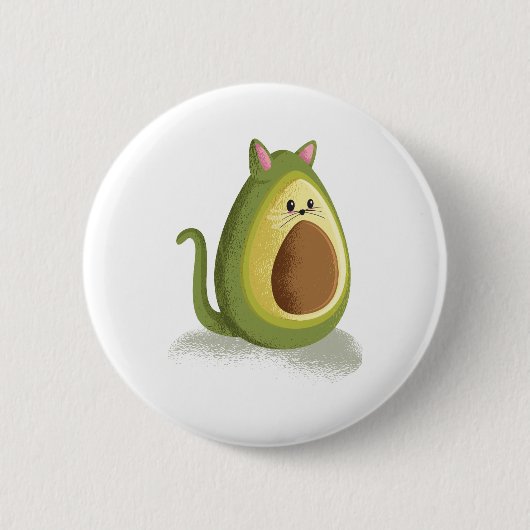 Badge Rond 5 Cm Avocado (Devant)