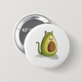 Badge Rond 5 Cm Avocado (Devant & derrière)