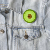 Badge Rond 5 Cm Avocado (En situation)