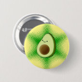 Badge Rond 5 Cm Avocado Superstar (Devant & derrière)