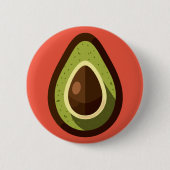 Badge Rond 5 Cm avocat (Devant)