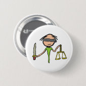 Badge Rond 5 Cm Avocat (Devant & derrière)