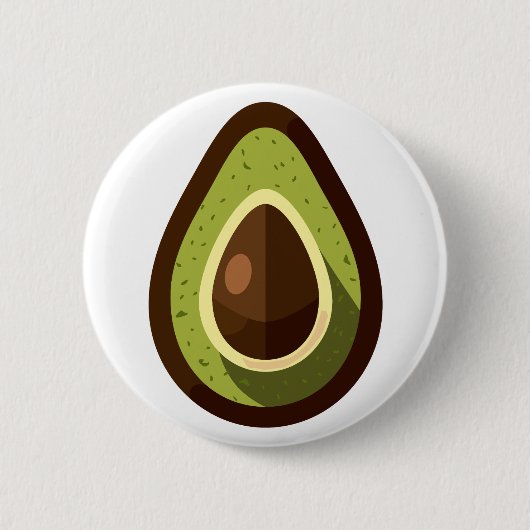 Badge Rond 5 Cm avocat (Devant)