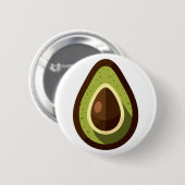 Badge Rond 5 Cm avocat (Devant & derrière)