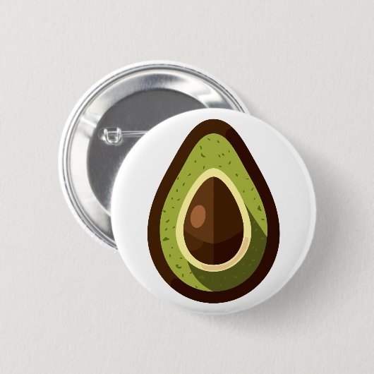 Badge Rond 5 Cm avocat (Devant & derrière)