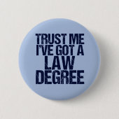 Badge Rond 5 Cm Avocat Faites-moi confiance (Devant)