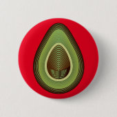 Badge Rond 5 Cm avocat mod (Devant)
