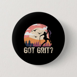 Badge Rond 5 Cm Avoir de la ténacité Escalade Bloc Montagnes Grimp