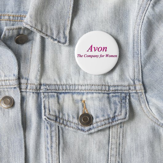Badge Rond 5 Cm Avon (En situation)