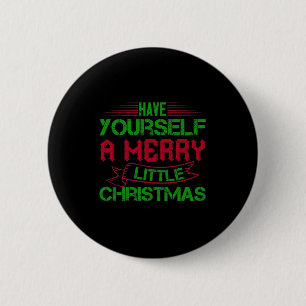 Badge Rond 5 Cm Ayez Un Joyeux Petit Noël