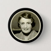 Badge Rond 5 Cm Ayn Rand (Devant)