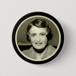 Badge Rond 5 Cm Ayn Rand