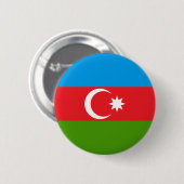 Badge Rond 5 Cm Azerbaïdjan (Devant & derrière)