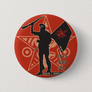 BADGE ROND 5 CM AZTK-EZLN