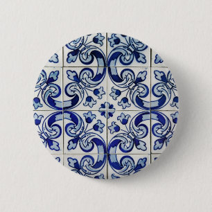 Badge Rond 5 Cm Azulejo