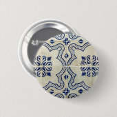 Badge Rond 5 Cm Azulejos (Devant & derrière)