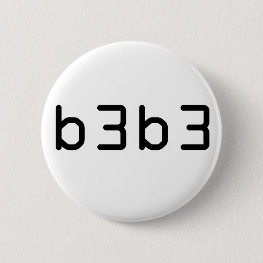 Badge Rond 5 Cm b3b3 (Devant)