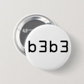 Badge Rond 5 Cm b3b3 (Devant & derrière)