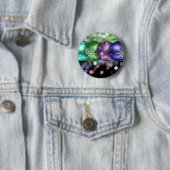 Badge Rond 5 Cm Babioles de Noël (En situation)