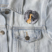 Badge Rond 5 Cm Baby Giraffe (En situation)