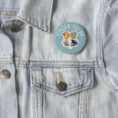 Badge Rond 5 Cm Baby Shower Harry Potter | Futur Oncle (En situation)