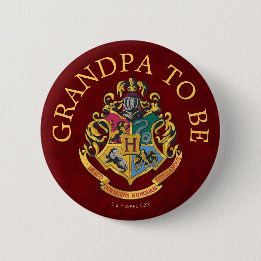 Badge Rond 5 Cm Baby shower Harry Potter | Grand-Père À Être (Devant)