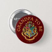 Badge Rond 5 Cm Baby shower Harry Potter | Grand-Père À Être (Devant & derrière)