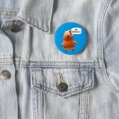 Badge Rond 5 Cm Baby Trump s'exprime (En situation)