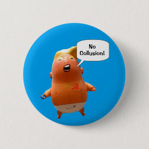 Badge Rond 5 Cm Baby Trump s'exprime