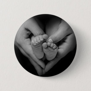 Badge Rond 5 Cm babyfeet