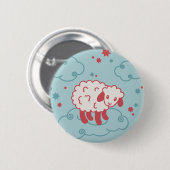 Badge Rond 5 Cm babysheep (Devant & derrière)