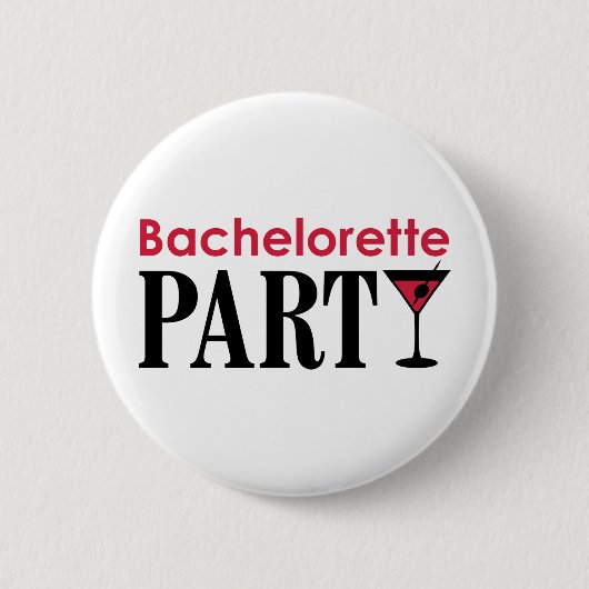 Badge Rond 5 Cm Bachelorette (Devant)