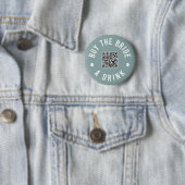 Badge Rond 5 Cm Bachelorette Acheter L'Épouse A Boire Venmo QR Cod (En situation)