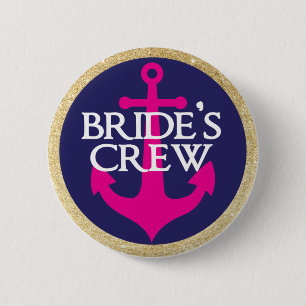 Badge Rond 5 Cm Bachelorette - Dernière Voile Avant Le Voile
