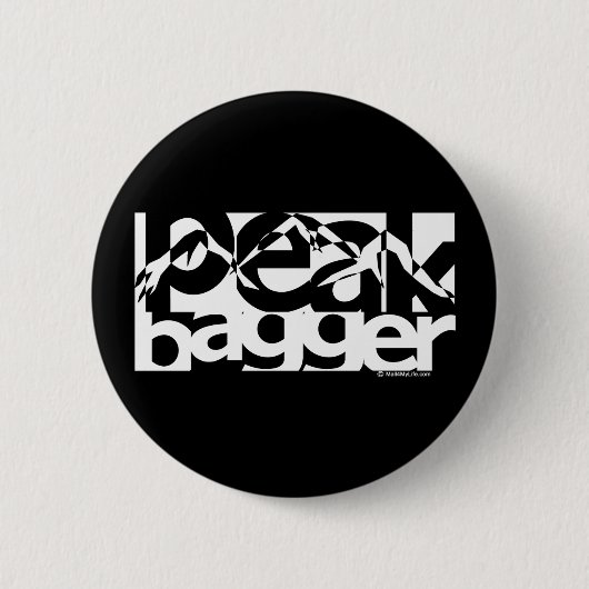 Badge Rond 5 Cm Bagger maximal (Devant)
