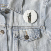 Badge Rond 5 Cm Bagpiper (En situation)