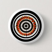 Badge Rond 5 Cm Bague de feu (Devant)
