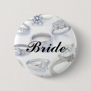 Badge Rond 5 Cm Bagues à diamant